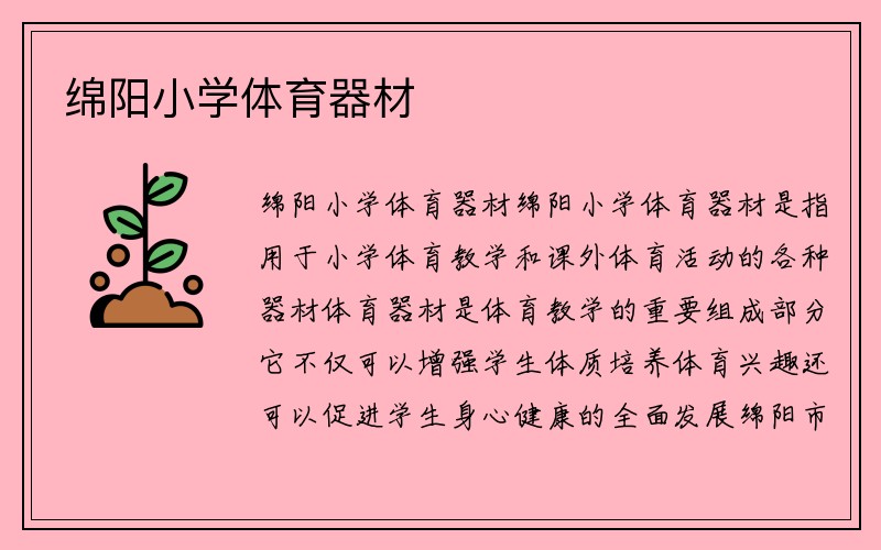 绵阳小学体育器材